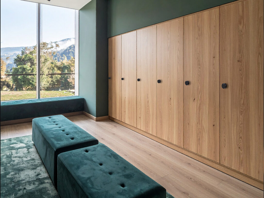 Lockers met BURG Flexo sloten