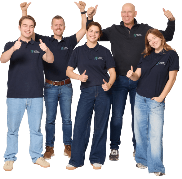 Bedankt team LockerSpecialist