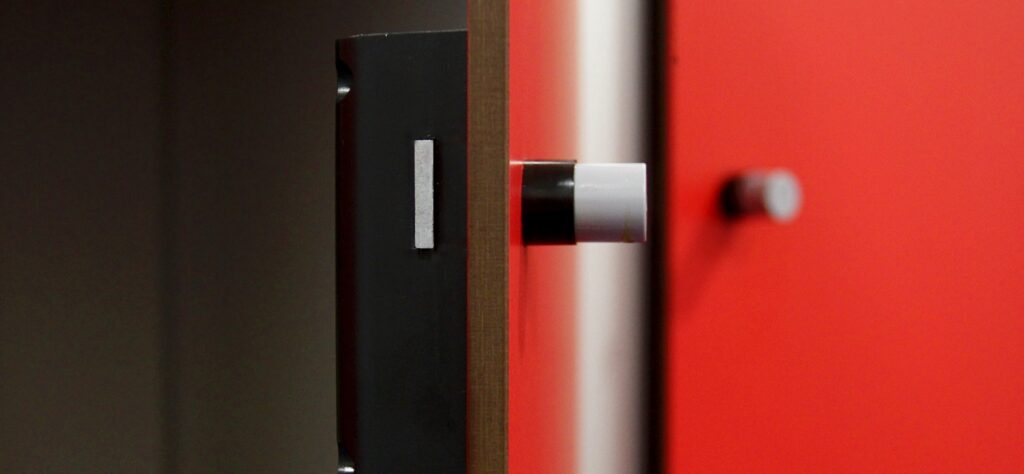 Politie en brandweer lockers