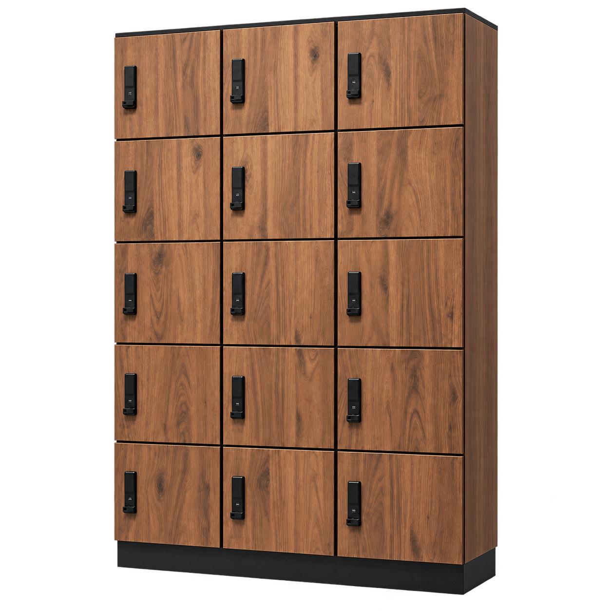 Houten locker rfid