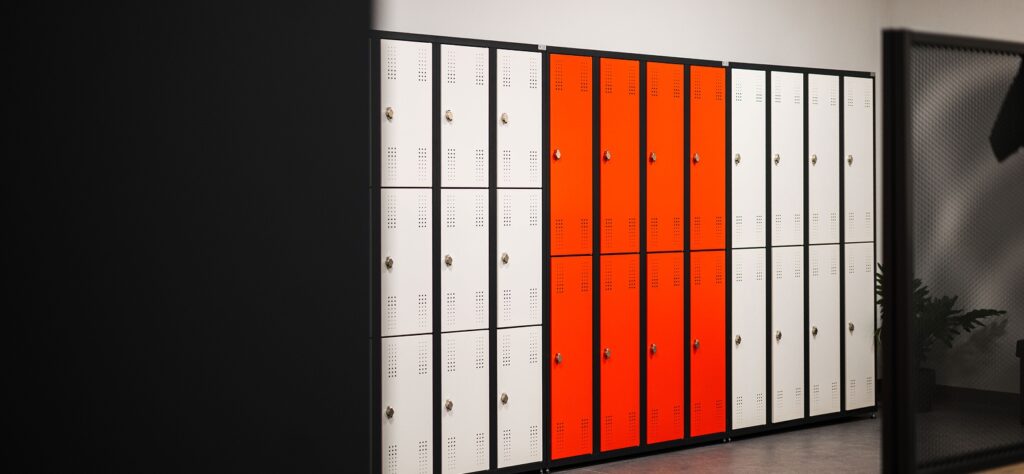 Stalen Vela locker.