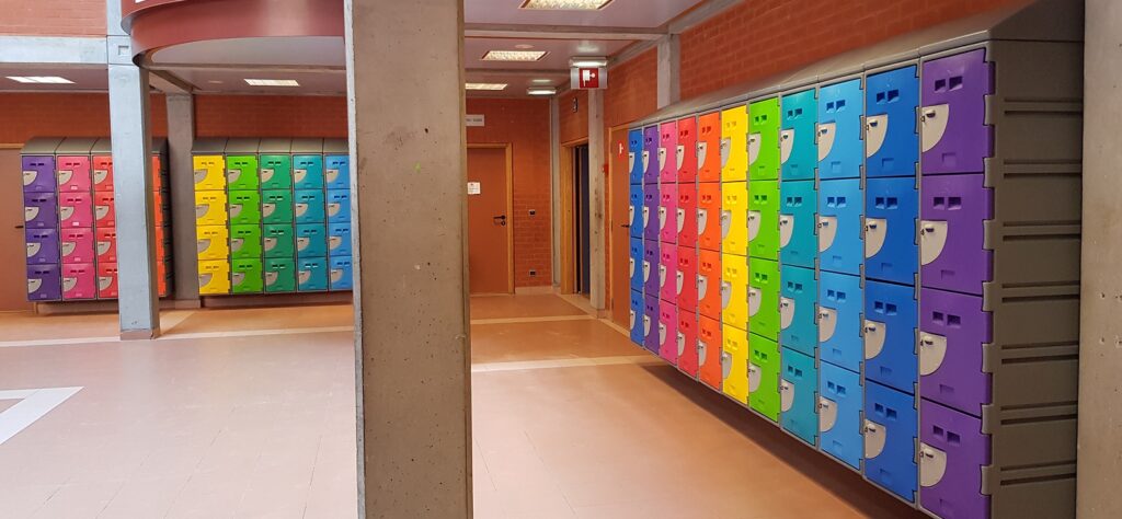 Kunststof lockers