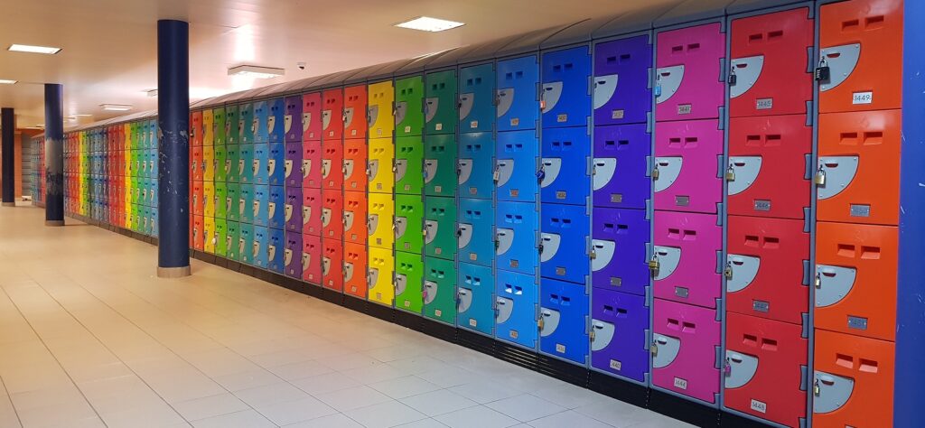 Kunststof lockers