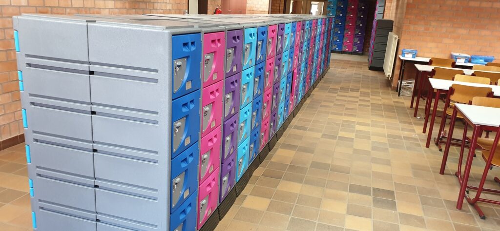 Kunststof lockers