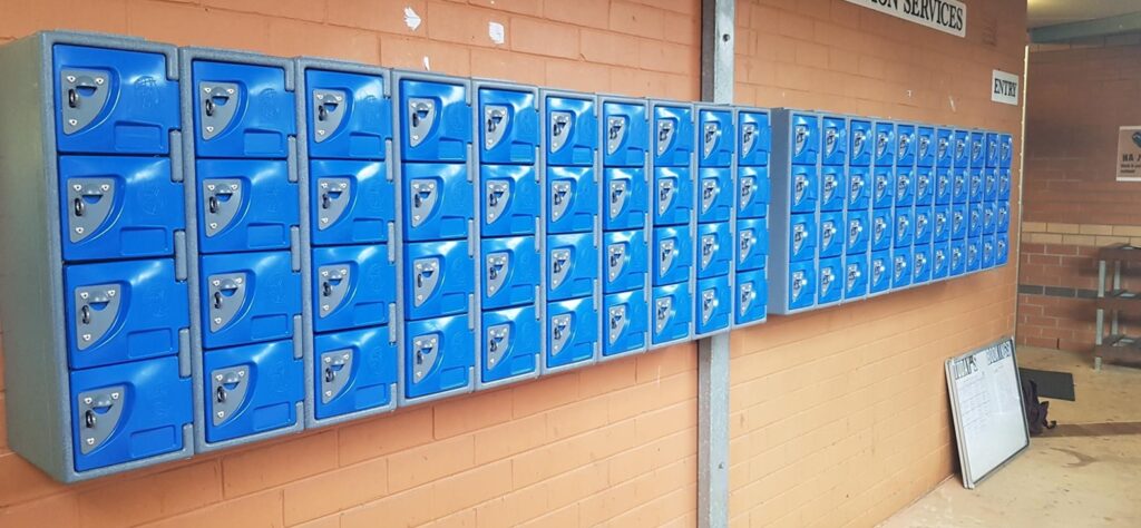 Kunststof lockers