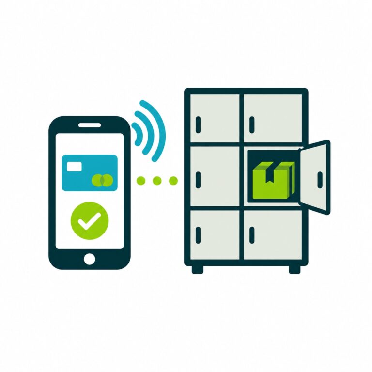 Digitale betalingen LoQit smart locker