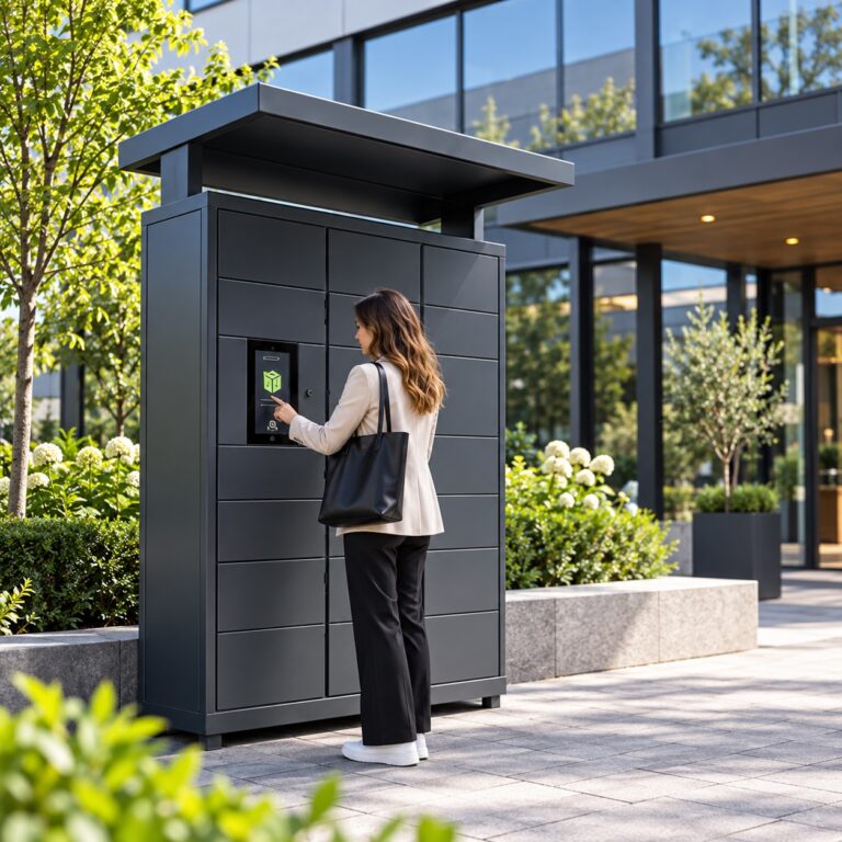 Mobiel outdoor pareva locker
