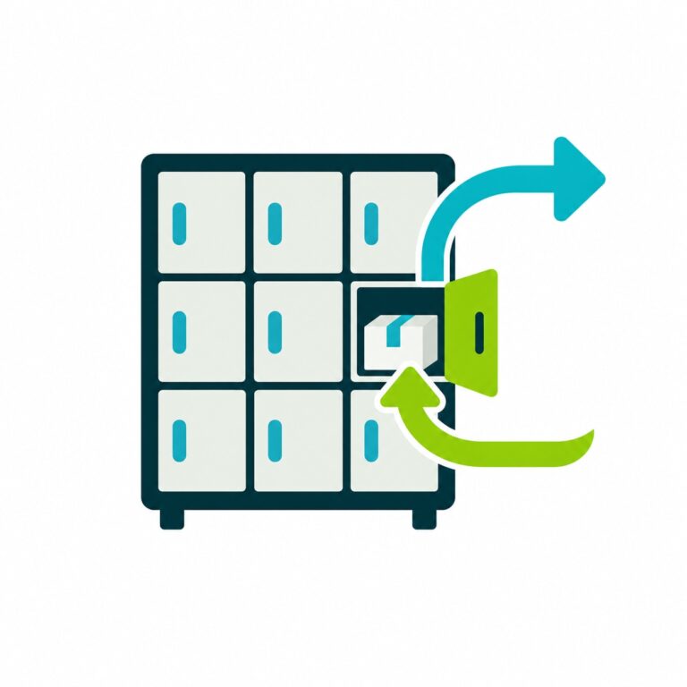 Uitgifte retour Nextlox smart lockers