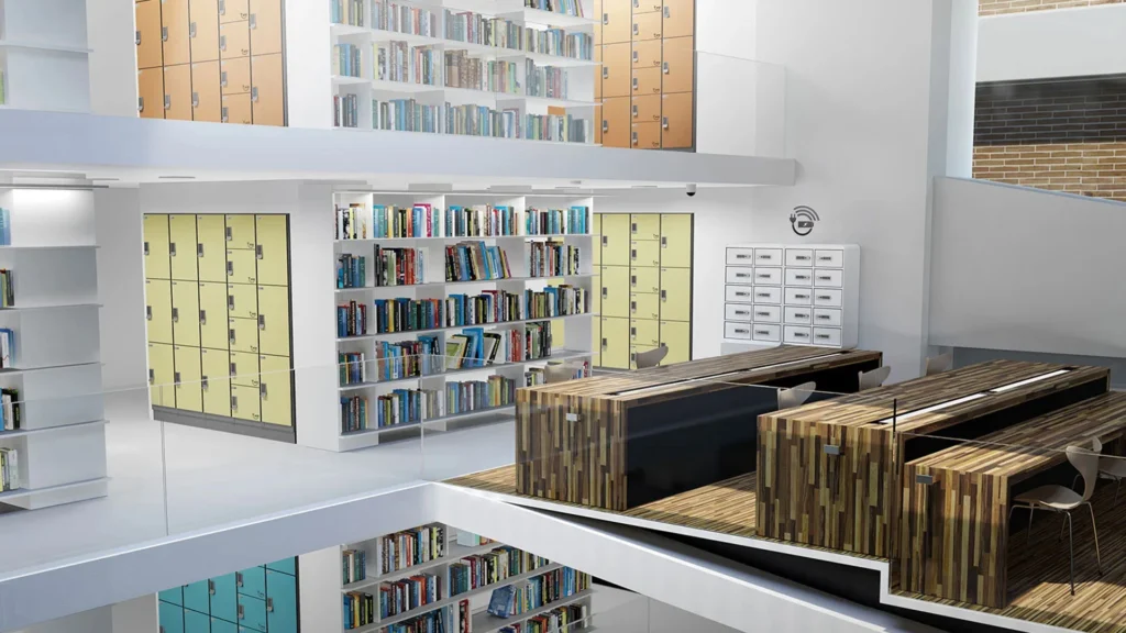 Digilock sloten voor bibliotheek en school