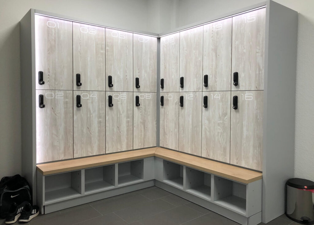 RFID-lockersloten van Euro-Locks