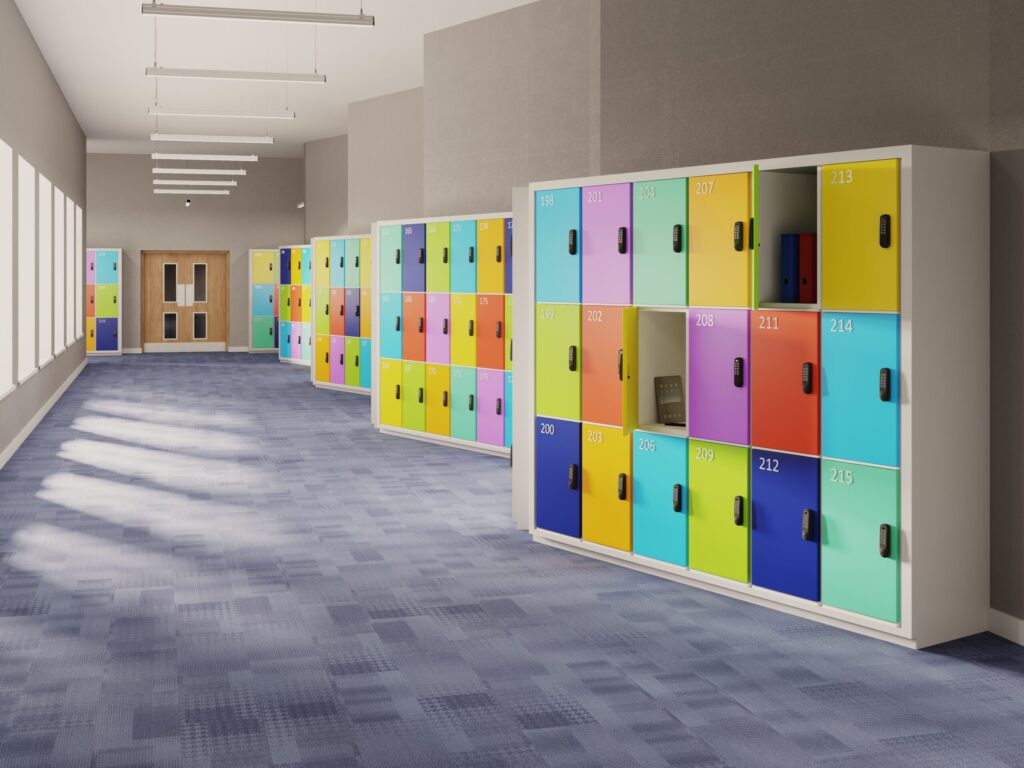 Euro-Locks sloten voor schoollockers