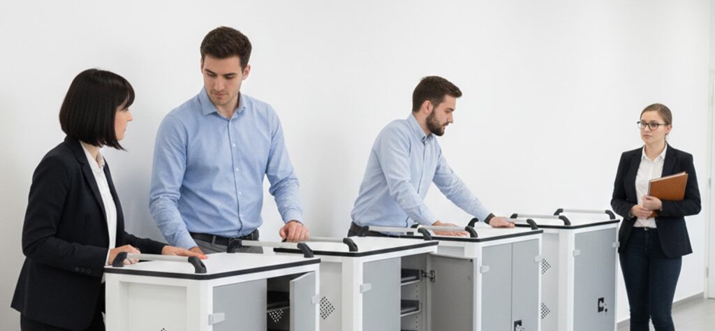 Laptop lockers