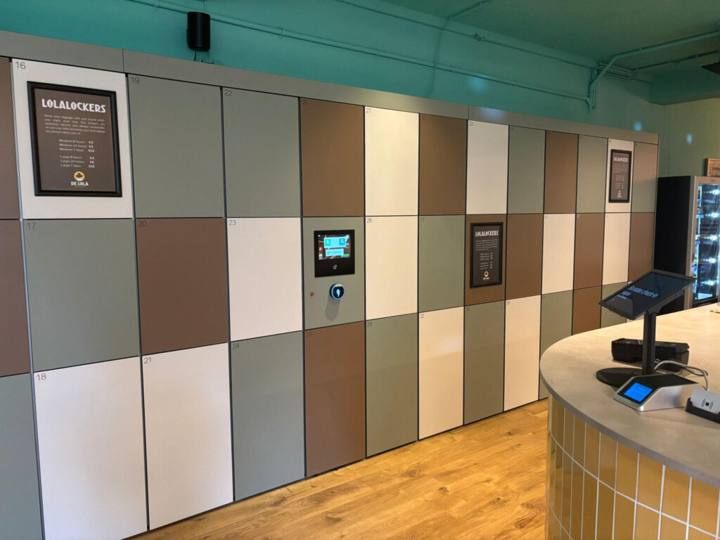 Lockers met slimme LoQit sloten