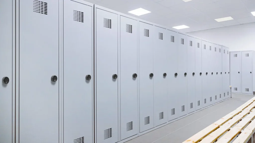 Lockers met W&F sloten