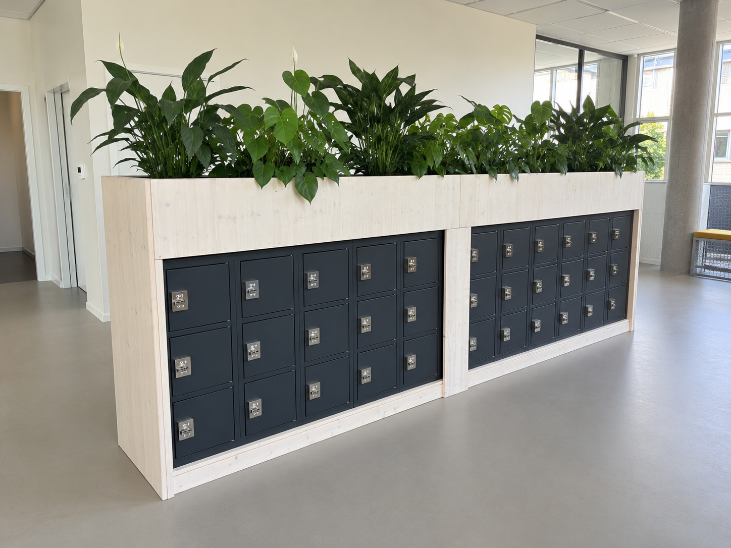 132 maatwerk lockers voor het Kromme Rijn College in Utrecht