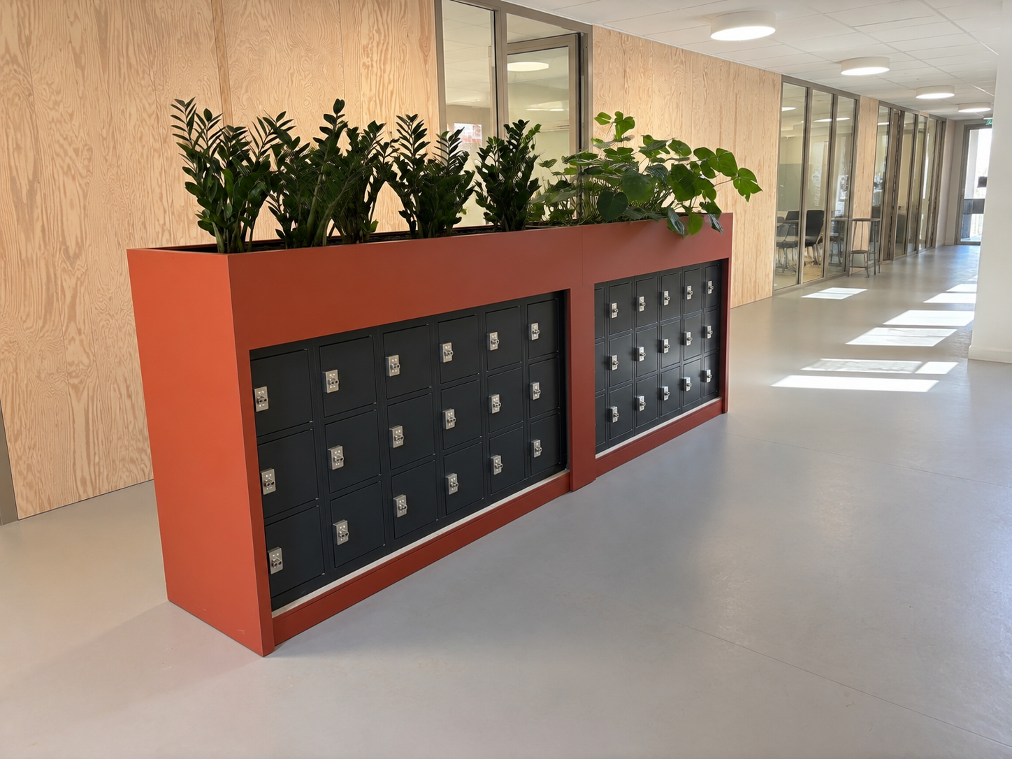 132 maatwerk lockers voor het Kromme Rijn College in Utrecht