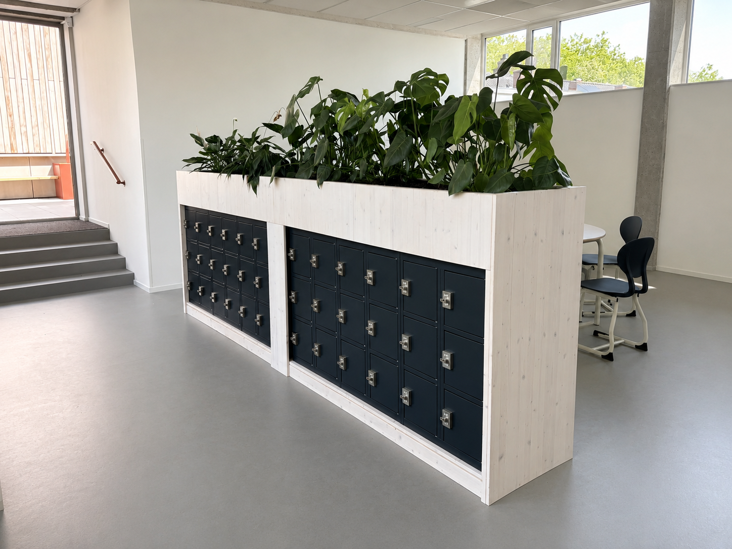 132 maatwerk lockers voor het Kromme Rijn College in Utrecht
