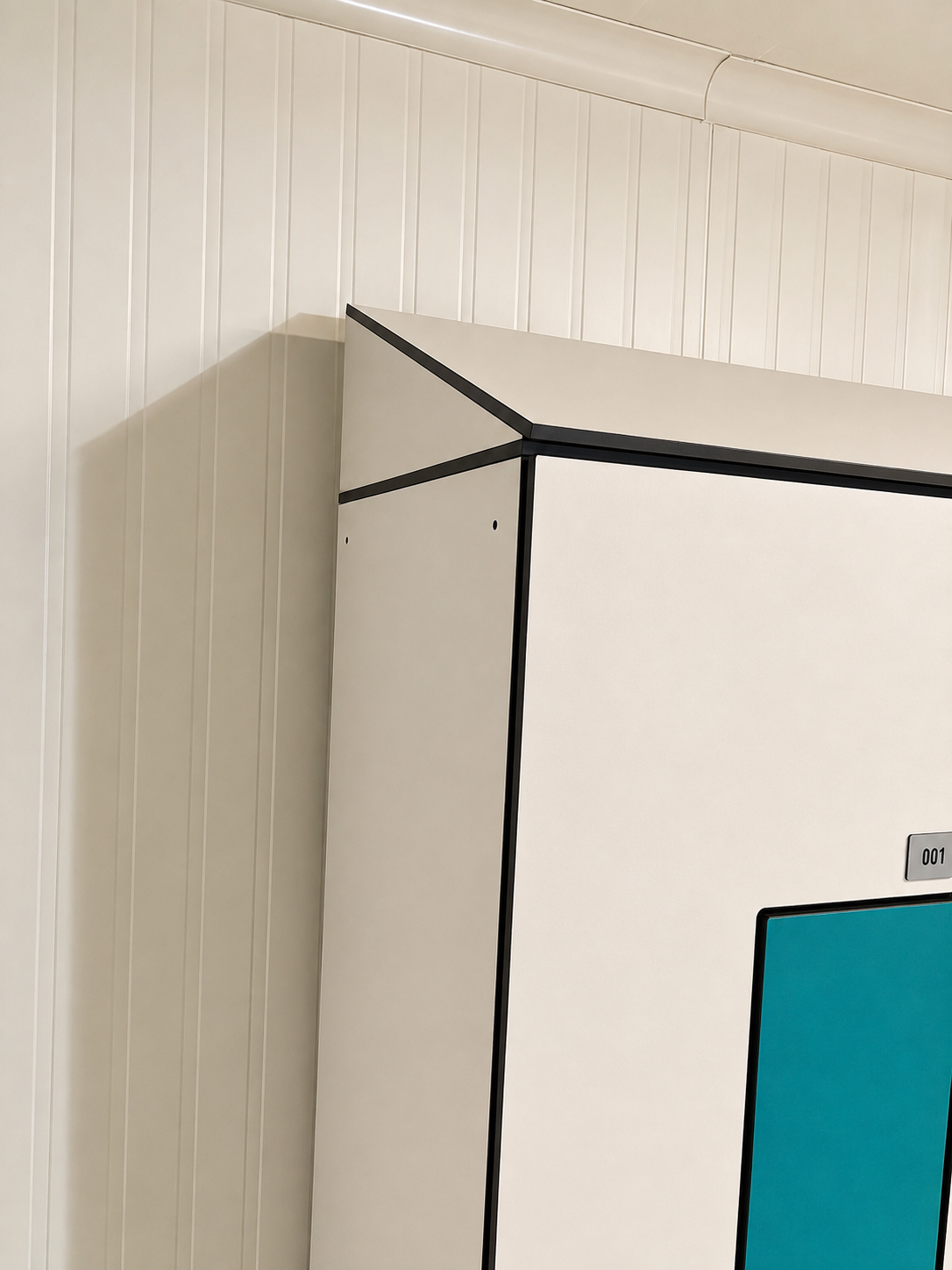 HPL lockers voor Fleggs by Hulstaert & Cie NV